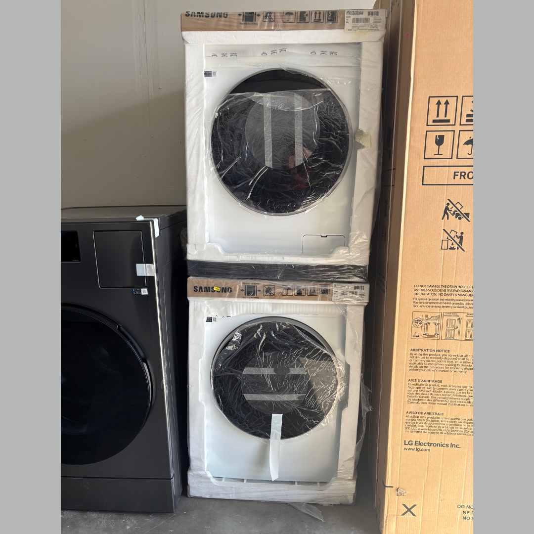 Samsung 2.5 cu. ft. Compact Front Load Washer with AI Smart Dial and Super Speed Wash in White