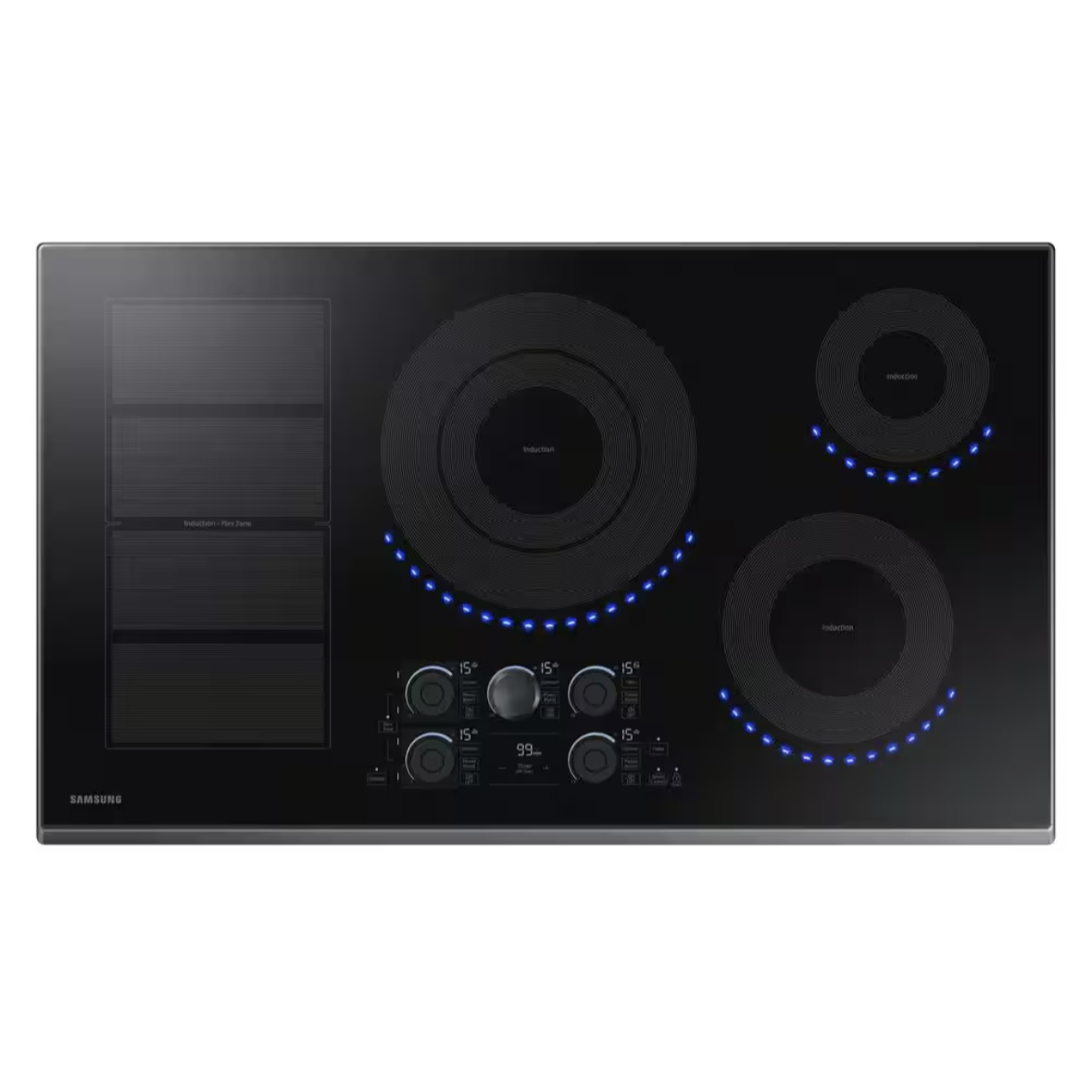 Samsung 36" Smart Induction Cooktop in Stainless Steel