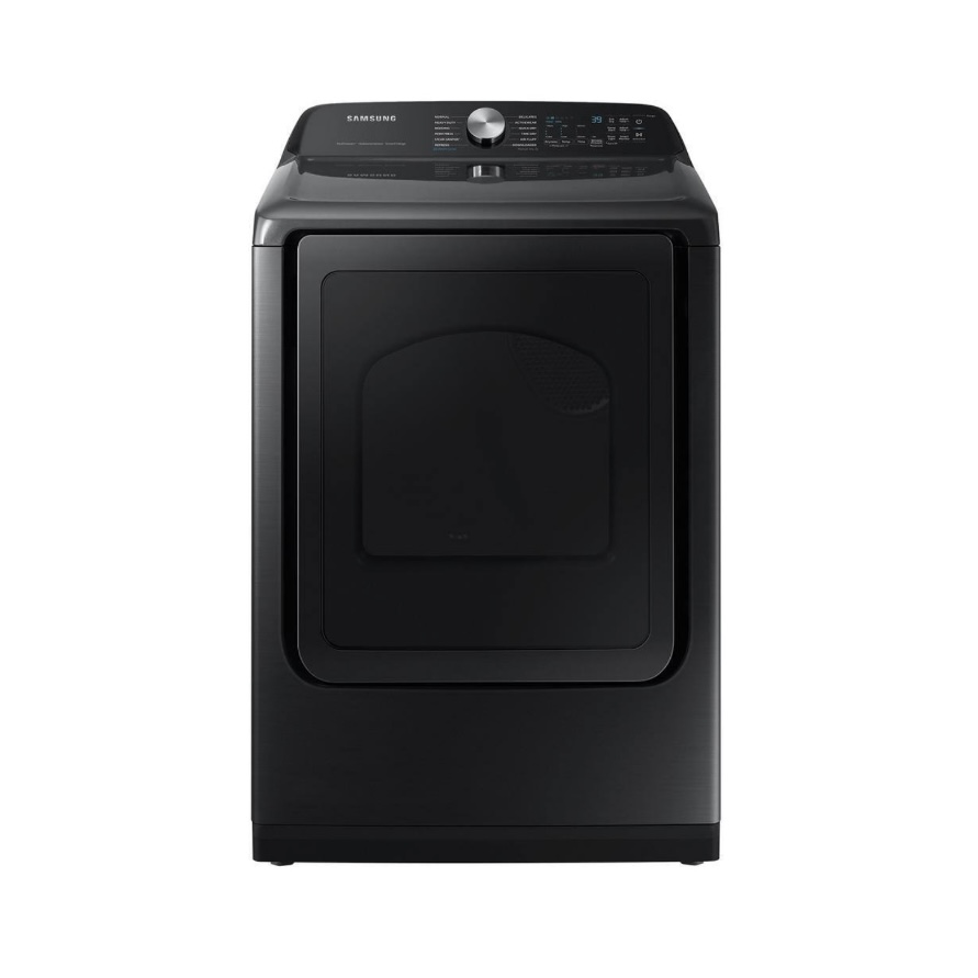 Samsung 7.4 cu. ft. Capacity Gas Dryer with Sensor Dry in Brushed Black
