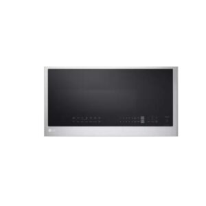 LG Smart 30 in. W 2 cu. ft. Over the Range Microwave with EasyClean 1,050-Watt in PrintProof Stainless Steel