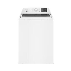 Whirlpool 4.3 cu. ft. Top Load Washer in White with 2-in-1 Removable Agitator and Soft Close Glass Lid