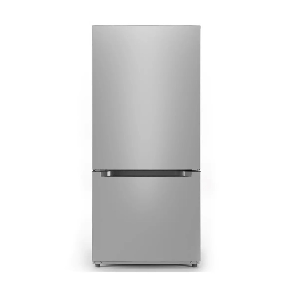 Midea 18.7 cu. ft. Garage Ready Bottom-Freezer Refrigerator (Stainless Steel)